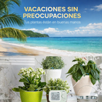 Sistema de Riego Automático para plantas de Interior, balcones, terrazas y oficinas